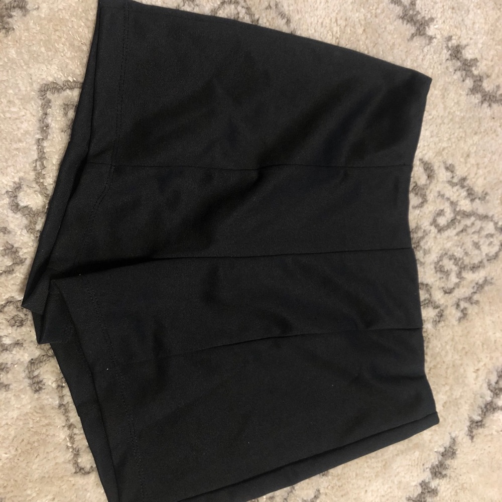 Forever 21 Black Zip Up Shorts